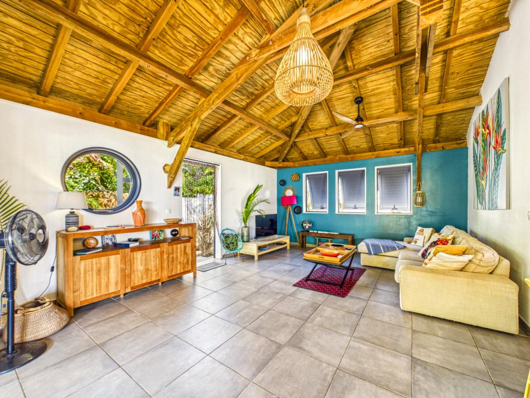 17.Location villa piscine vue mer 3 chambres Deshaies Guadeloupe